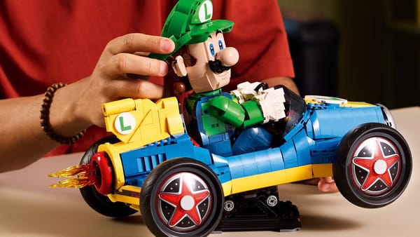Luigi gets a Mach 8 Lego Mario Kart set for Mar10 Day — Polygon