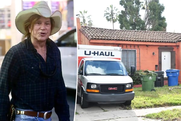 Mickey Rourke kicked out of Los Angeles rental after default judgment — Pagesix