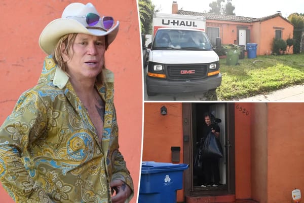 Mickey Rourke says rodent, plumbing issues led him to withhold rent — Pagesix