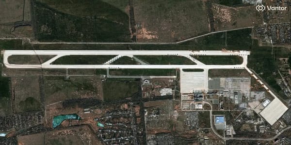 Satellite images show Russia expanding drone base at Donetsk airport — Businessinsider