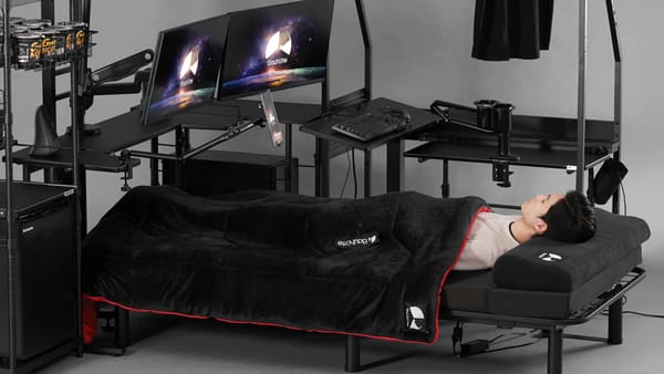 Bauhutte reveals Electric Gaming Bed 2, a 'forbidden layout' — Pcgamer