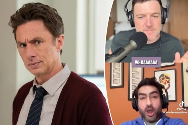 Zach Braff denies dating an AI chatbot — Pagesix