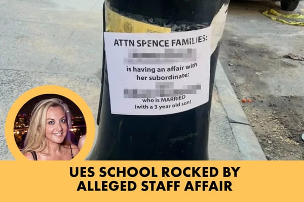Alleged staff affair at Upper East Side Spence School exposed by posters — Pagesix