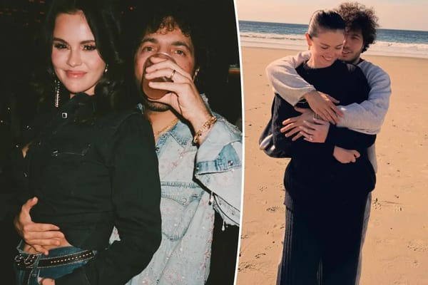 Selena Gomez cuddles with Benny Blanco on the beach after feet controversy — Pagesix