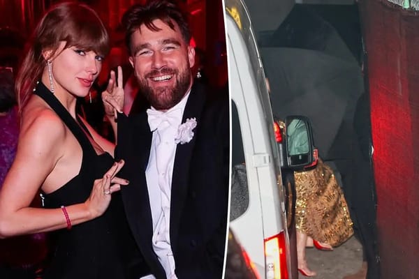 Taylor Swift and Travis Kelce keep low profile at Oscars afterparties — Pagesix
