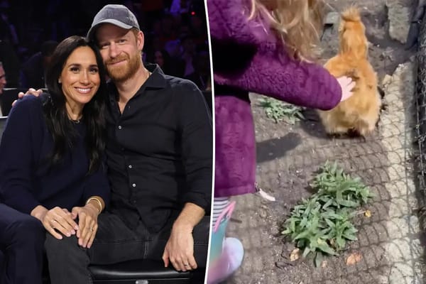 Meghan Markle shares sweet video of daughter Lilibet chasing chickens — Pagesix