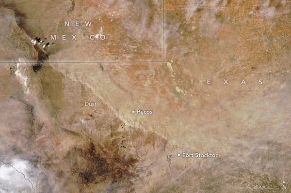 Wave of Dust Rolls Through Texas — NASA Science
