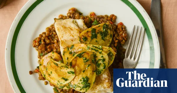 Stuart Gillies’ lentil recipes: braised with pasta and spiced with cod — Lifestyle | The Guardian