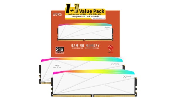 V-color’s 1+1 kits pair a DDR5 module with a dummy to mimic dual-channel — Pcgamer