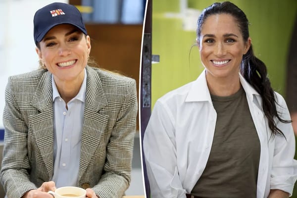 Meghan Markle and Kate Middleton favor the same button-up shirt — Pagesix