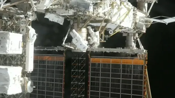 Astronauts Install Solar Array Mod Kit, Complete Spacewalk — NASA Science