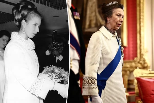Princess Anne revives 57-year-old coat at Nigerian state banquet — Pagesix