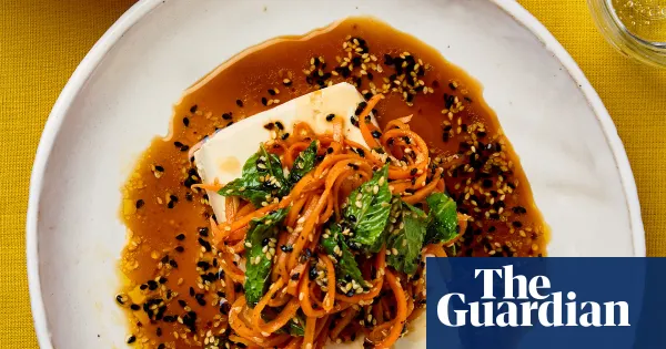 Meera Sodha’s vegan recipe for clementine and sesame seed silken tofu — Lifestyle | The Guardian