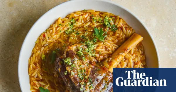 Lamb shanks with orzo and rhubarb galette: Anna Tobias' Easter recipes — Lifestyle | The Guardian