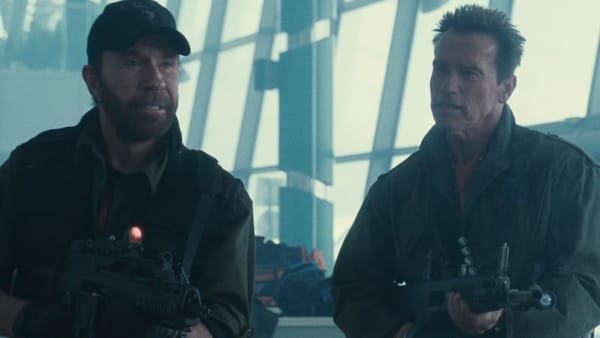 Arnold Schwarzenegger Honors Chuck Norris — Movieweb
