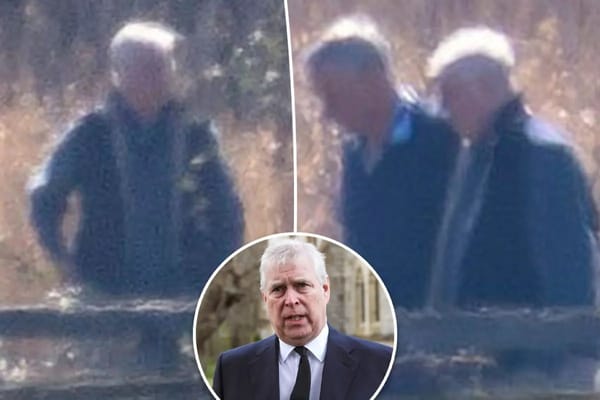 Ex-Prince Andrew seen publicly near new home after arrest — Pagesix