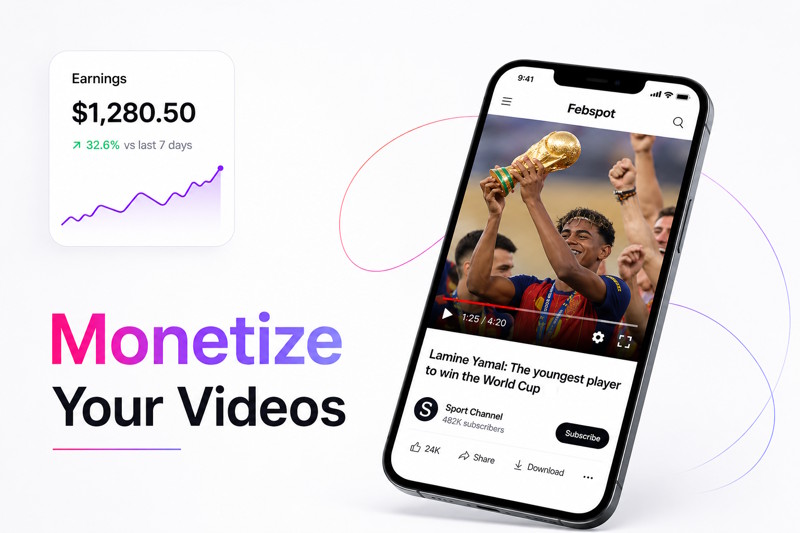Febspot Creator Monetization